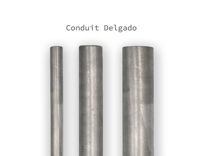 Conduit Delgado Tubería Conduit delagado